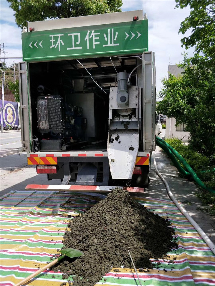龙楼镇淤泥干湿分离